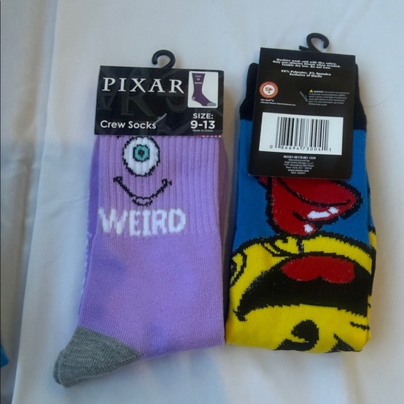 New Character Crew Socks 9-13 - Picture 5 of 5